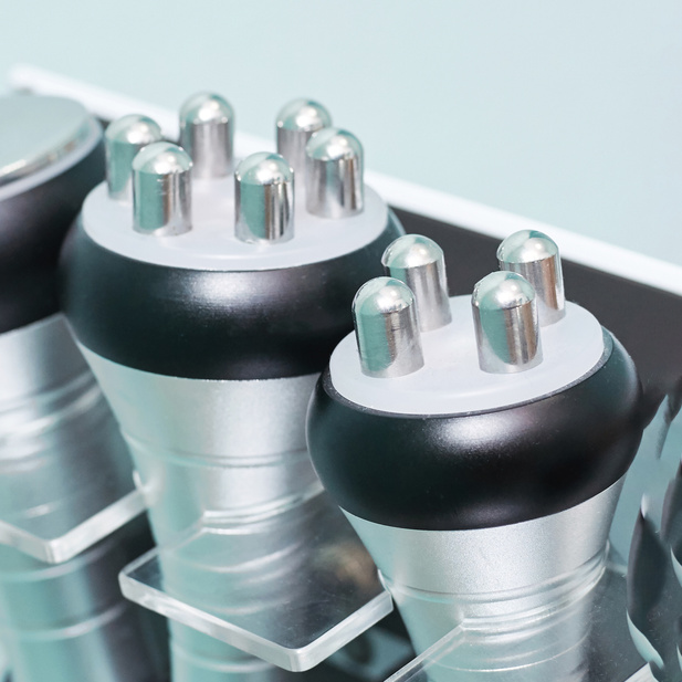 Close-up of an Ultrasonic Cavitation Machine